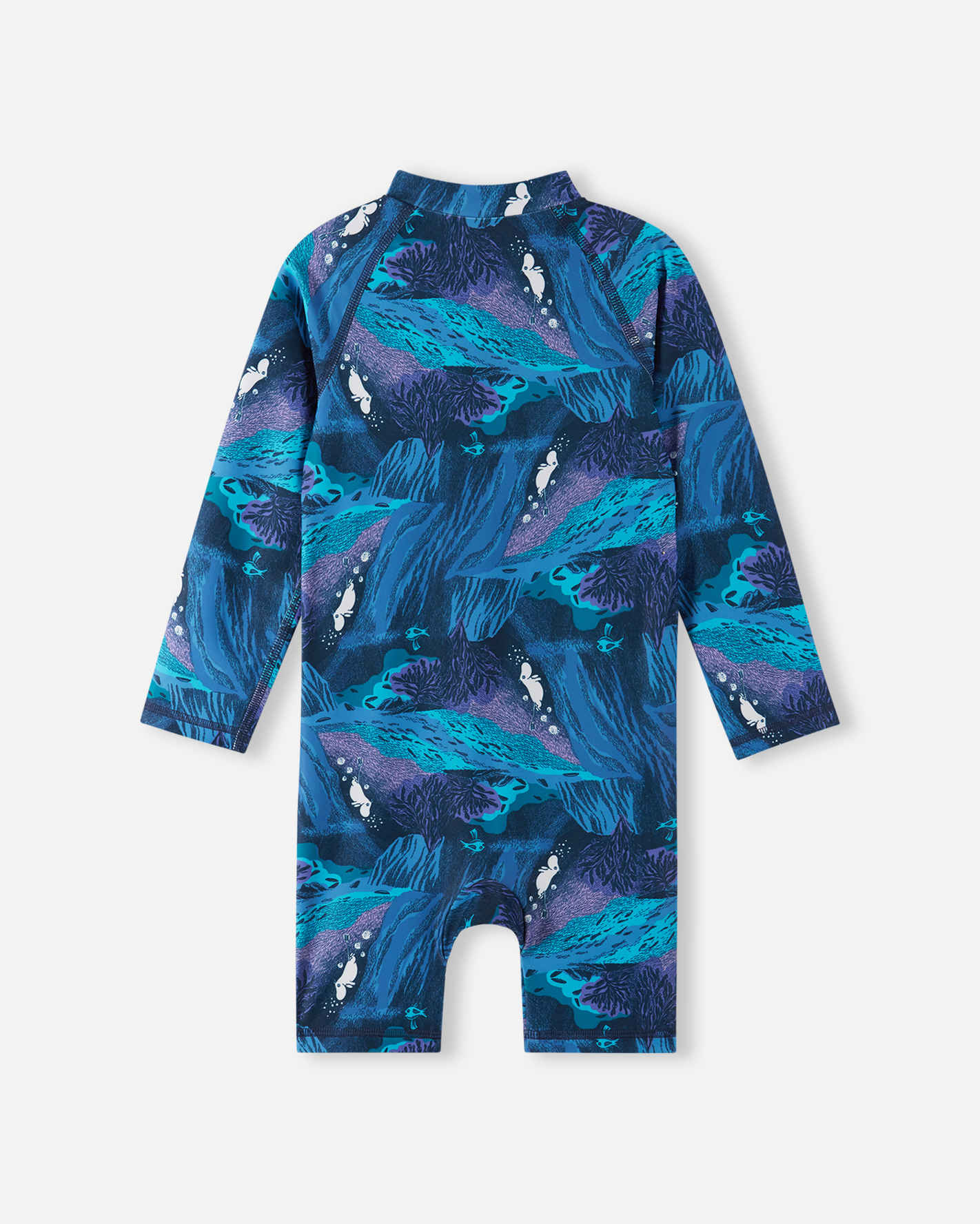 REIMA Kleinkind UV Overall Moomin Sandig | Turquoise Blue