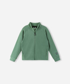 REIMA Fleece Jäckli TARPEEN | green clay