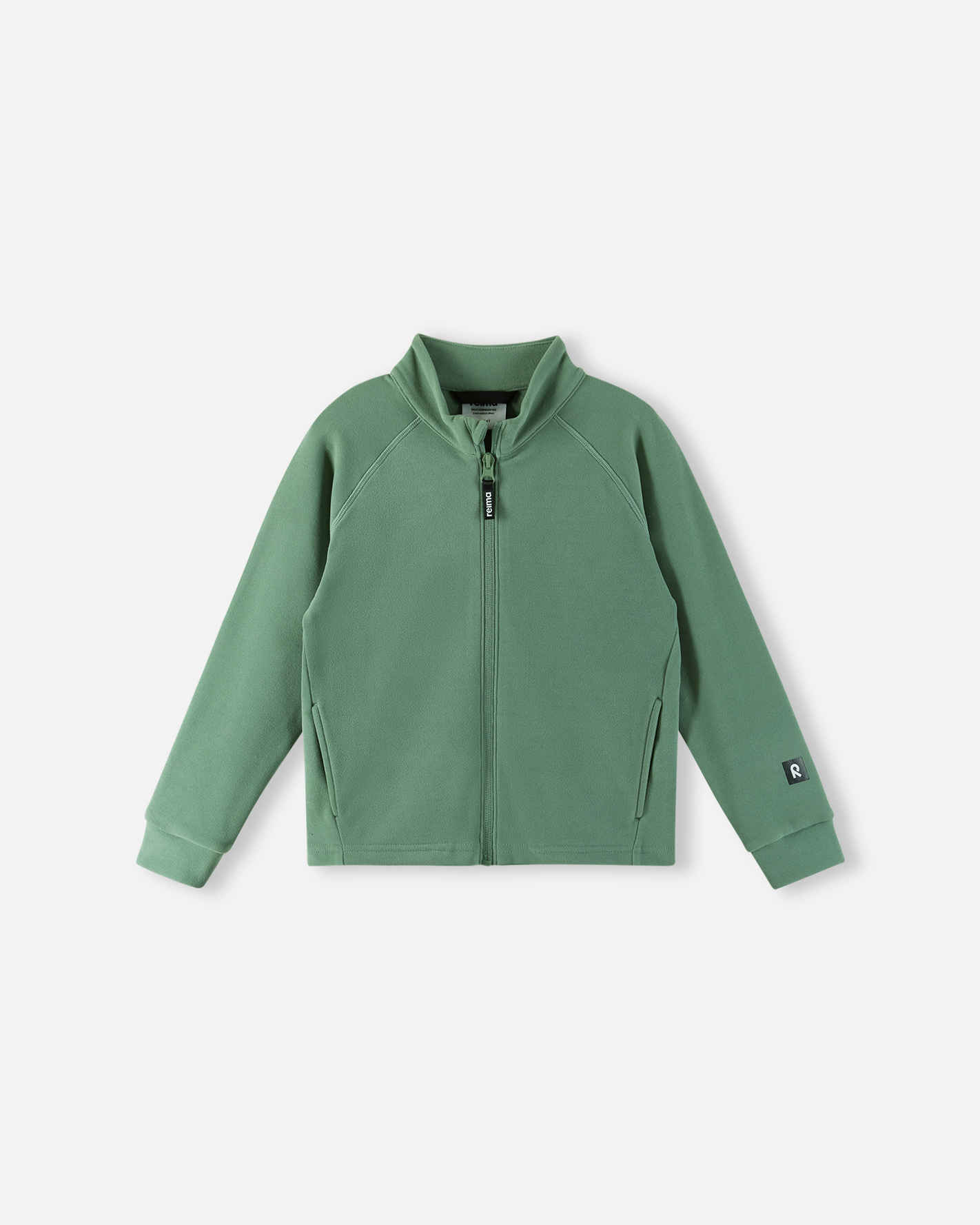 REIMA Fleece Jäckli TARPEEN | green clay