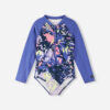 REIMA UV Badeanzug / Badekleid Langarm Aallot | Blooming Lilac