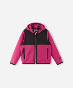 REIMA Kinder Fleece Jäckli TURBO | Rosy Berry