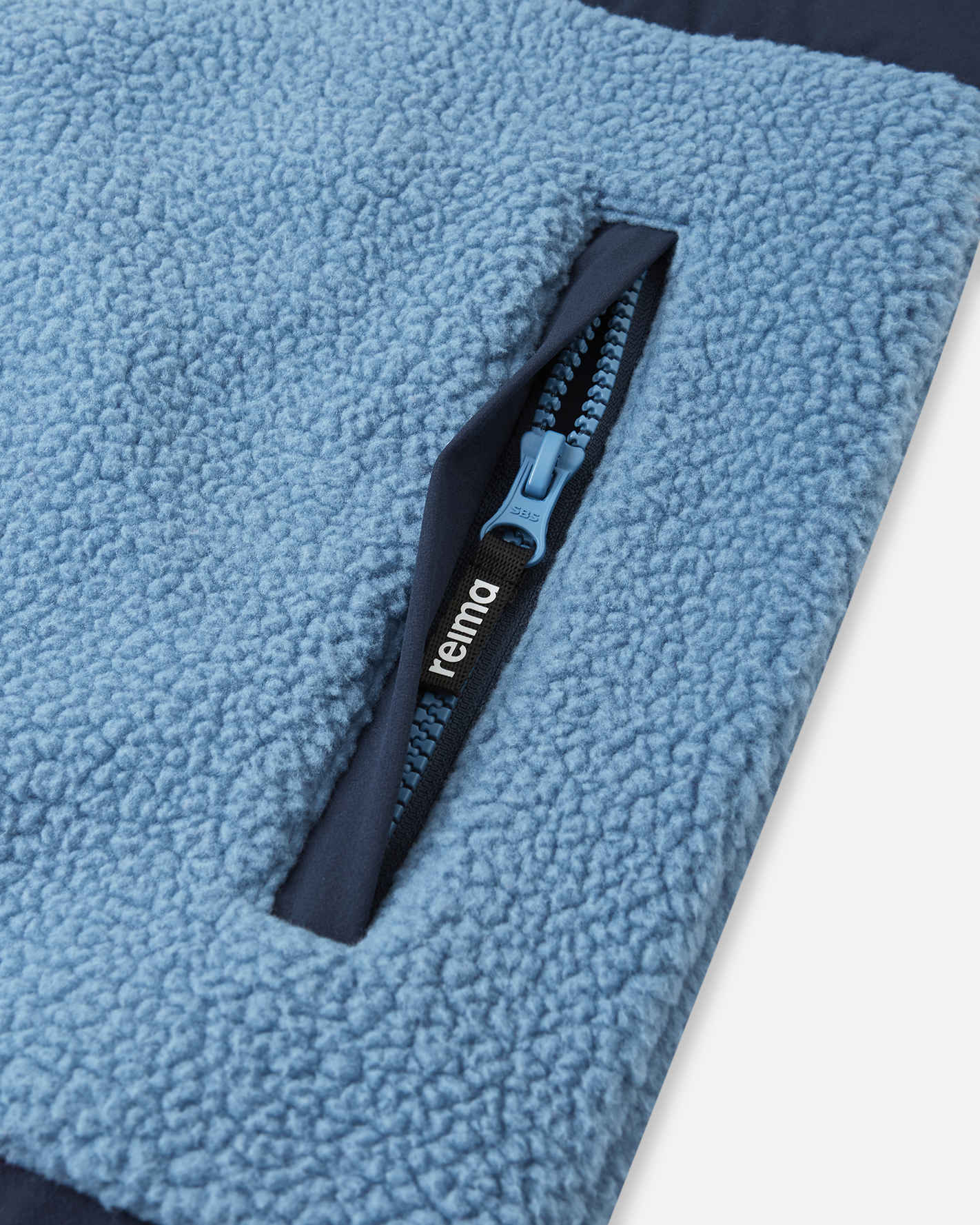 REIMA Kinder Fleece Jäckli TURBO | Blue Ocean – Bild 5