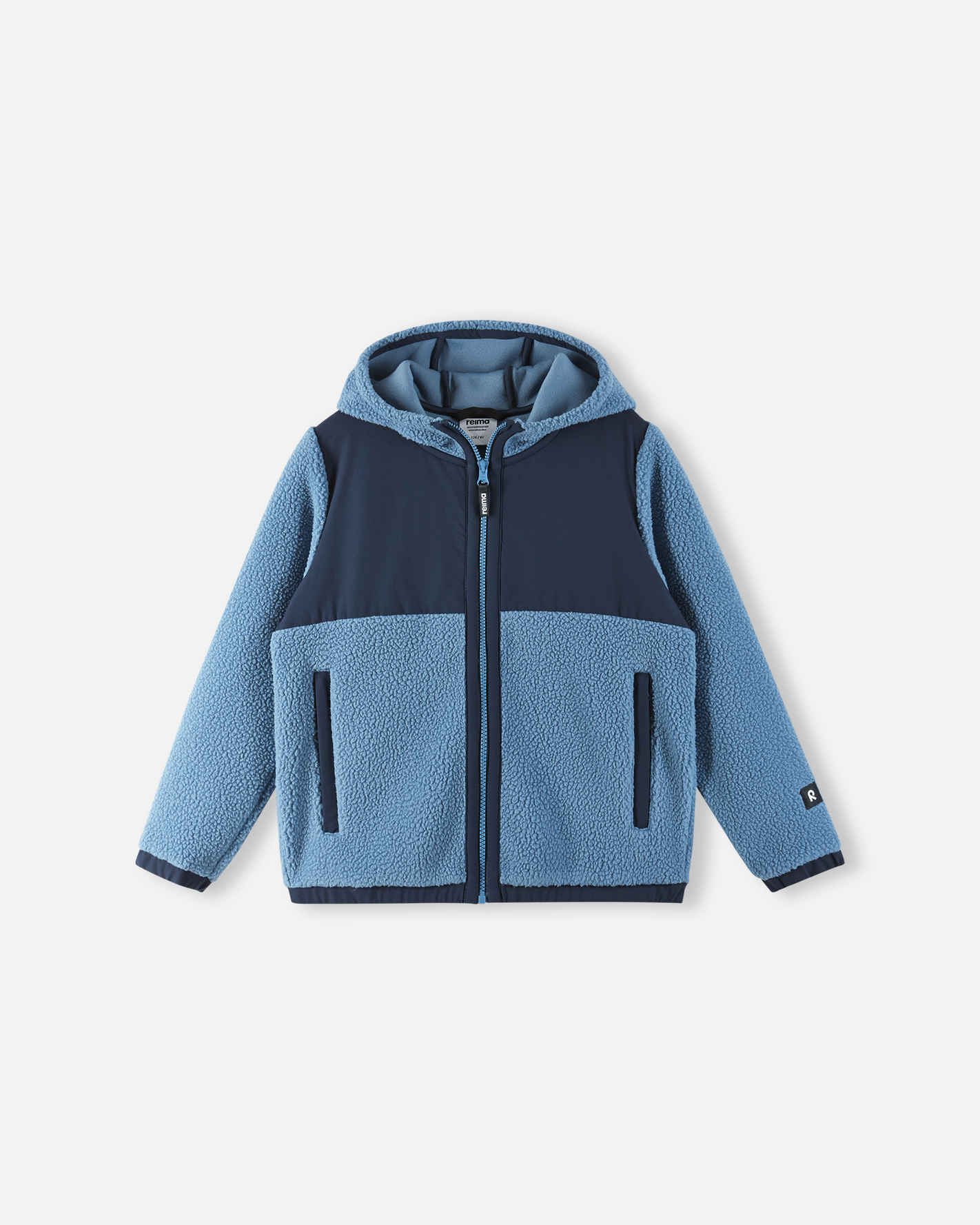 REIMA Kinder Fleecejacke Turbo | Blue Ocean