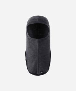 REIMA Merino Sturmhaube / Balaclava AURORA | Black melange