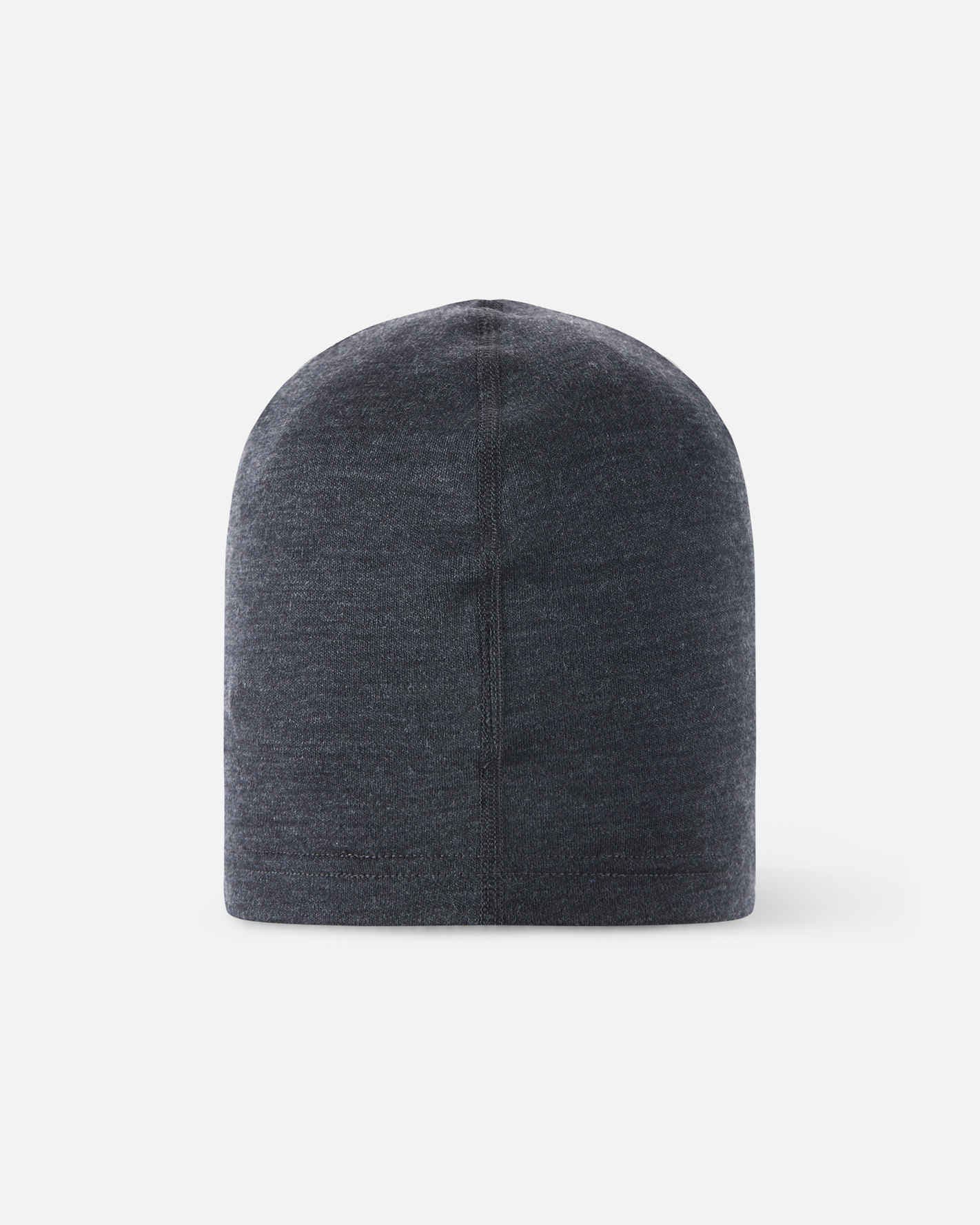 Reima leichte Merino (100%) Mütze DIMMA | black melage – Bild 3