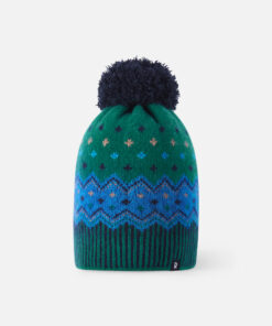 Reima Kinder Winter Wollmix Mütze (gefüttert) Pohjoinen | navy