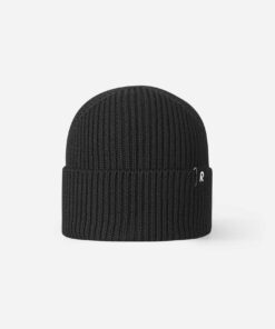 Reima Kinder Woll Mütze Reissari | black