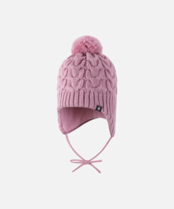 REIMA Merino Beanie gefüttert Paljakka | grey pink