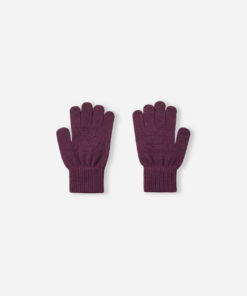 REIMA Strick Handschuhe (mit Merino) RIMO | deep purple