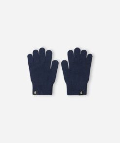 REIMA Strick Handschuhe (mit Merino) SORMIN | Navy
