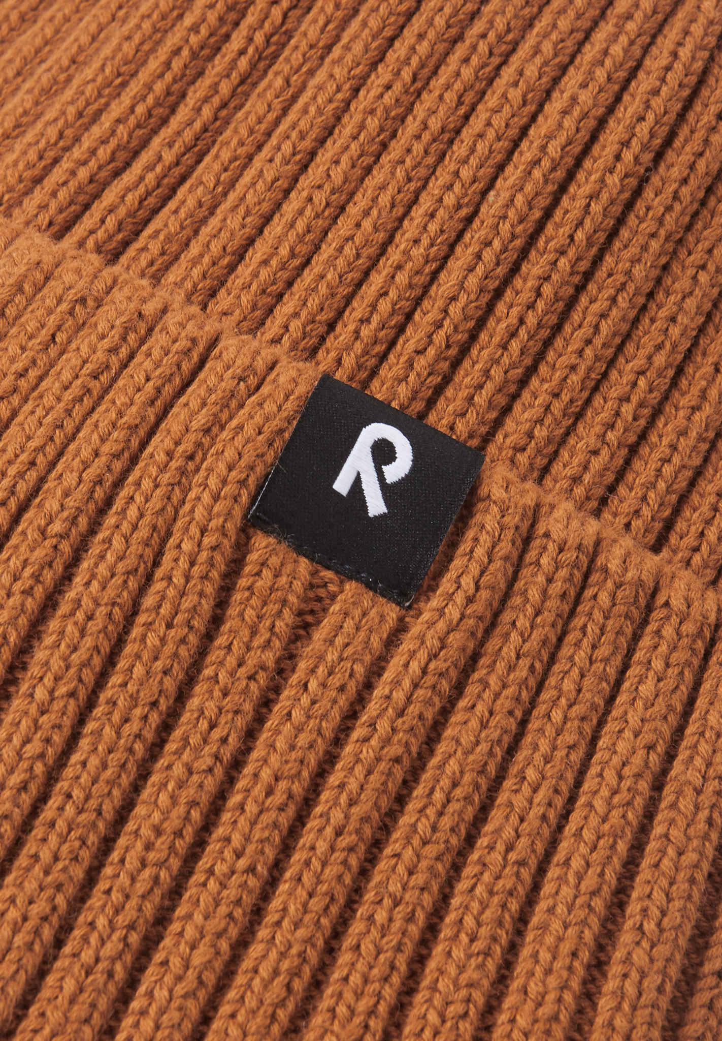 Reima Bio Baumwoll Beanie Hattara | Cinnamon brown – Bild 3