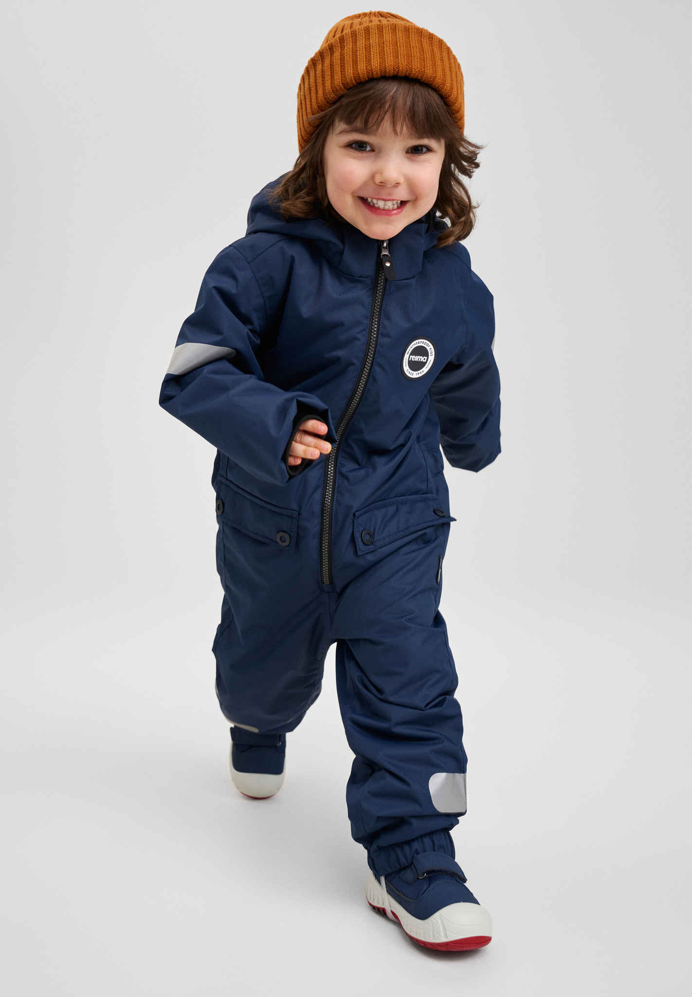 Reima Bio Baumwoll Beanie Hattara | Cinnamon brown – Bild 9