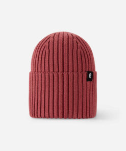 Reima Bio Baumwoll Beanie Hattara | Red Clay