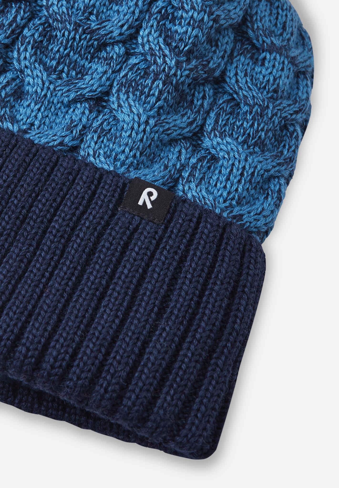 Reima Kinder Winter Mütze (gefüttert) Routii | navy – Bild 3