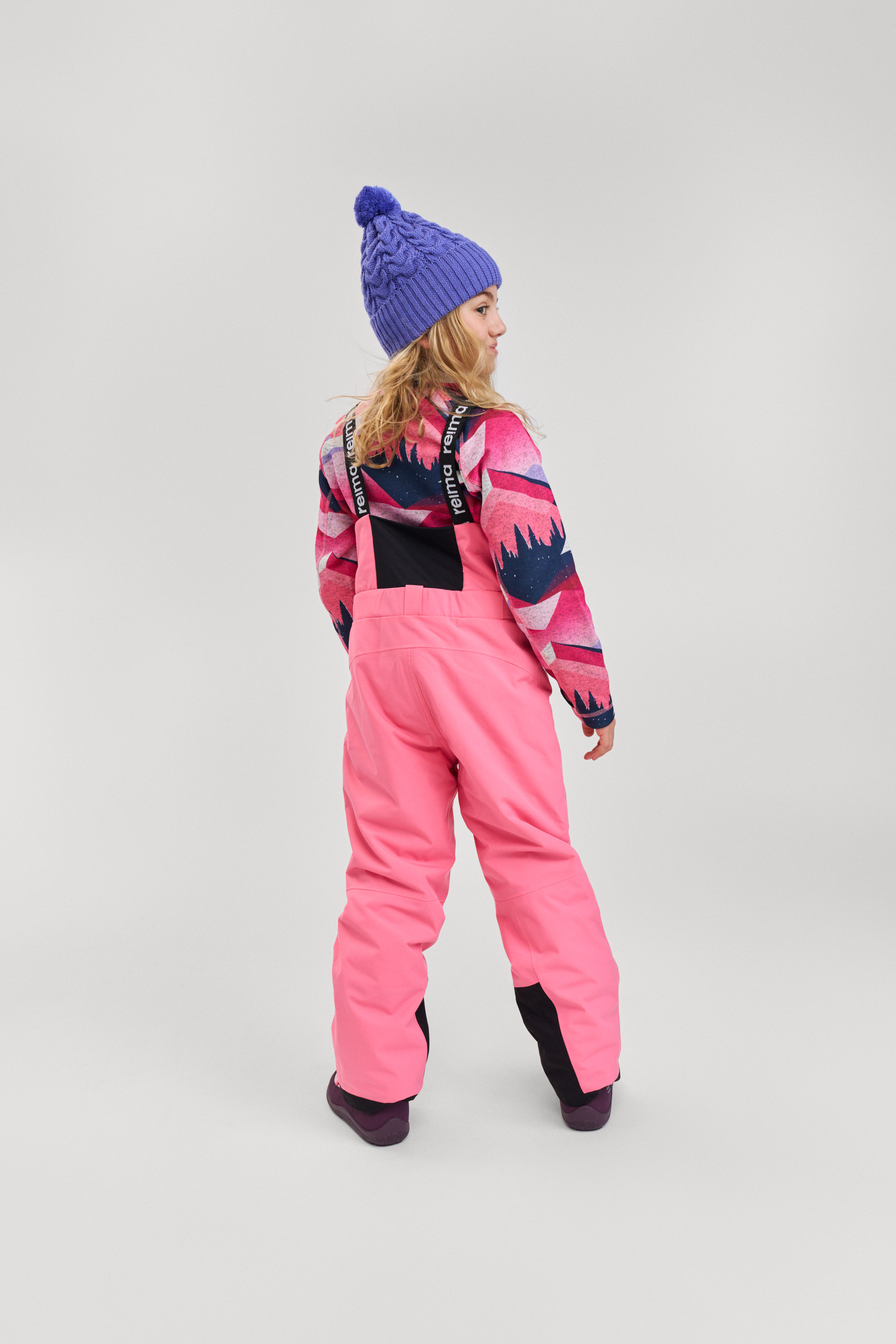 Alternative view of Reima Kinder Winter Mütze (gefüttert) Routii | breezy violet