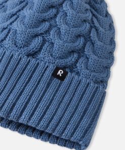 Alternative view of Reima Kinder Winter Mütze (gefüttert) Routii | blue ocean