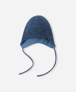 REIMA Baumwoll Beanie LATVAT | Blue Ocean
