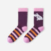 REIMA Moomin Socken RANDIG | deep purple