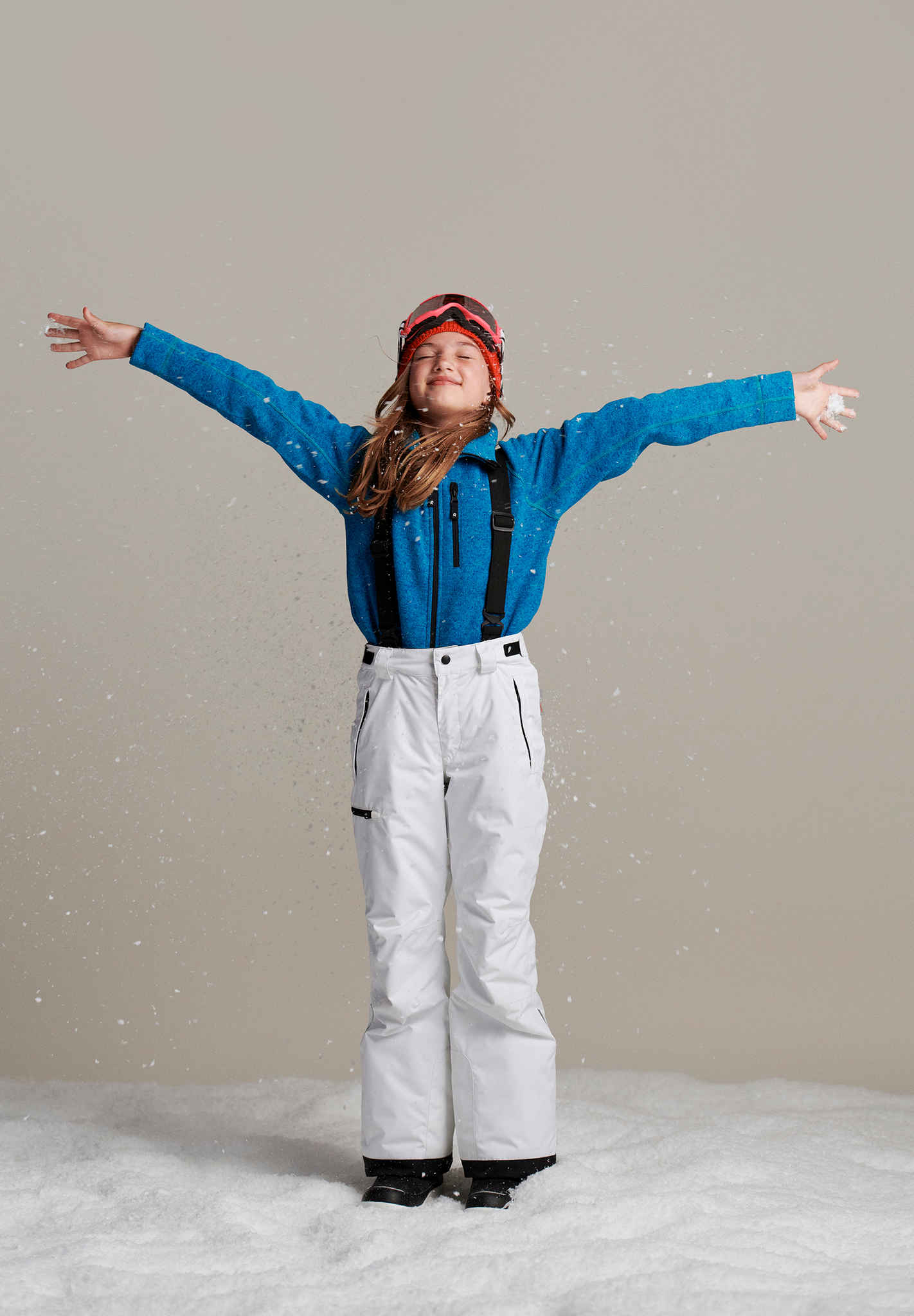 REIMA Reimatec Winterhose / Skihose Terrie | white (2nd Season) – Bild 2