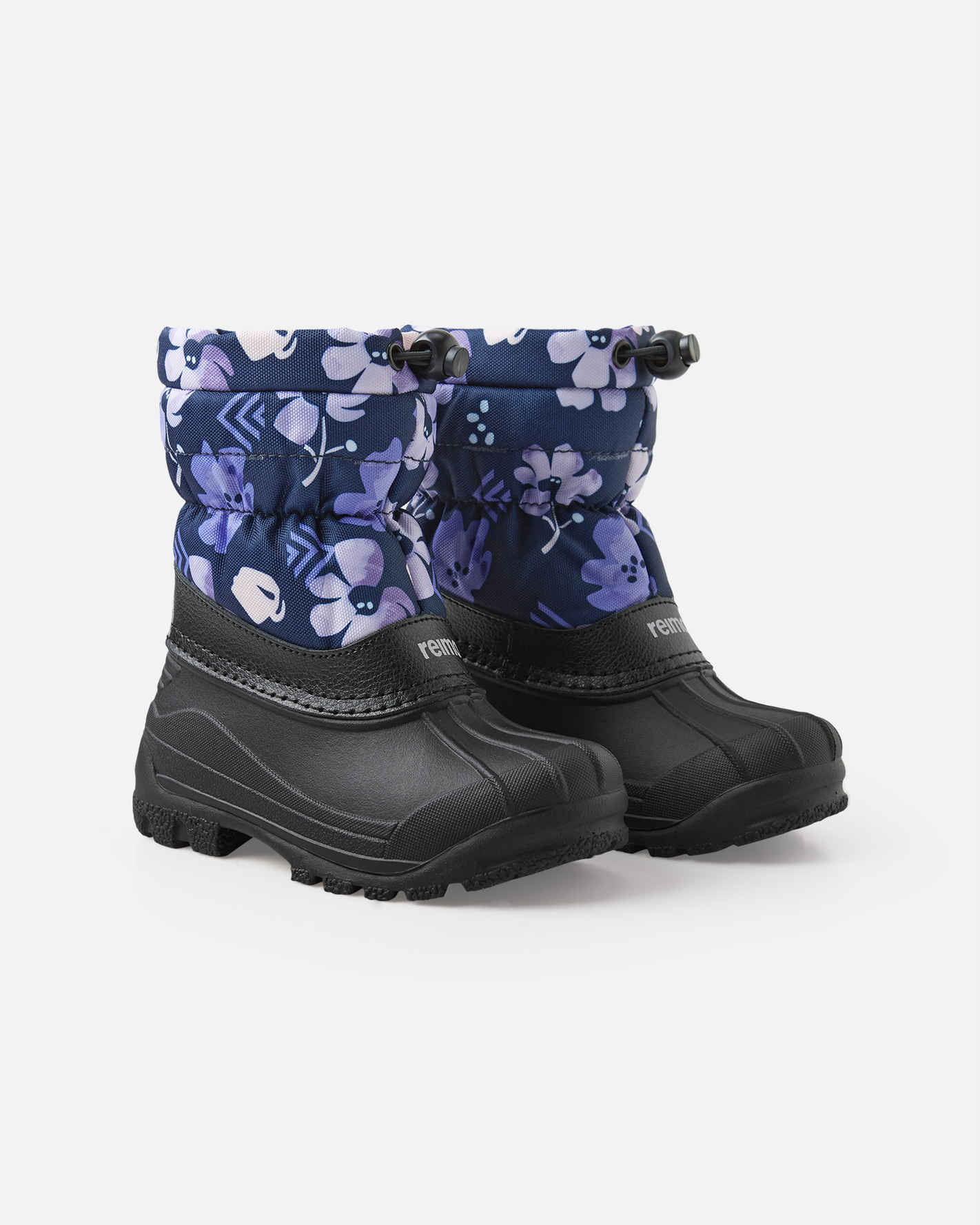 Reima Kinder Winterstiefel Nefar | Navy Flower (2nd Season) – Bild 2