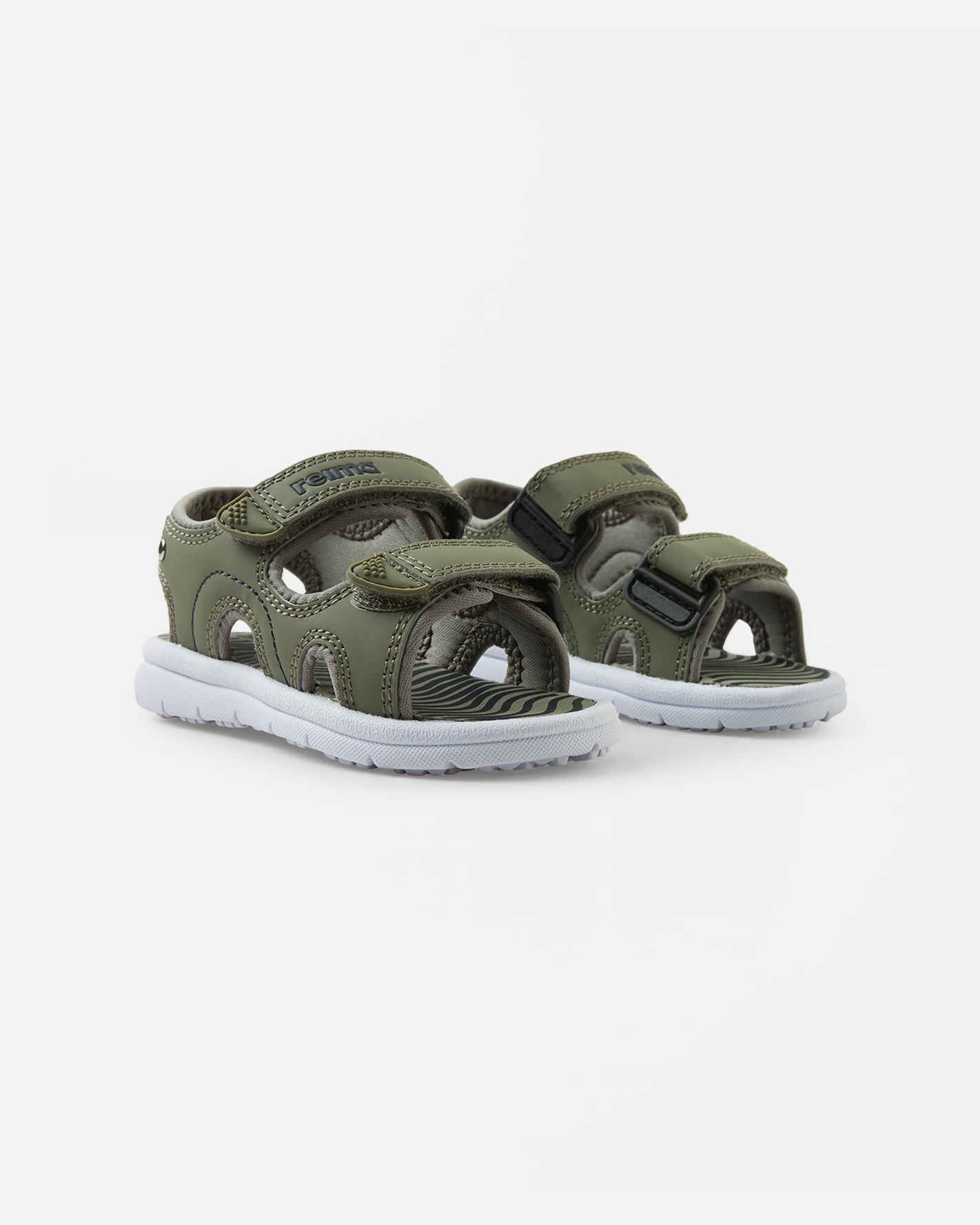 REIMA Kleinkinder Sandalen Bungee | greyish green – Bild 6