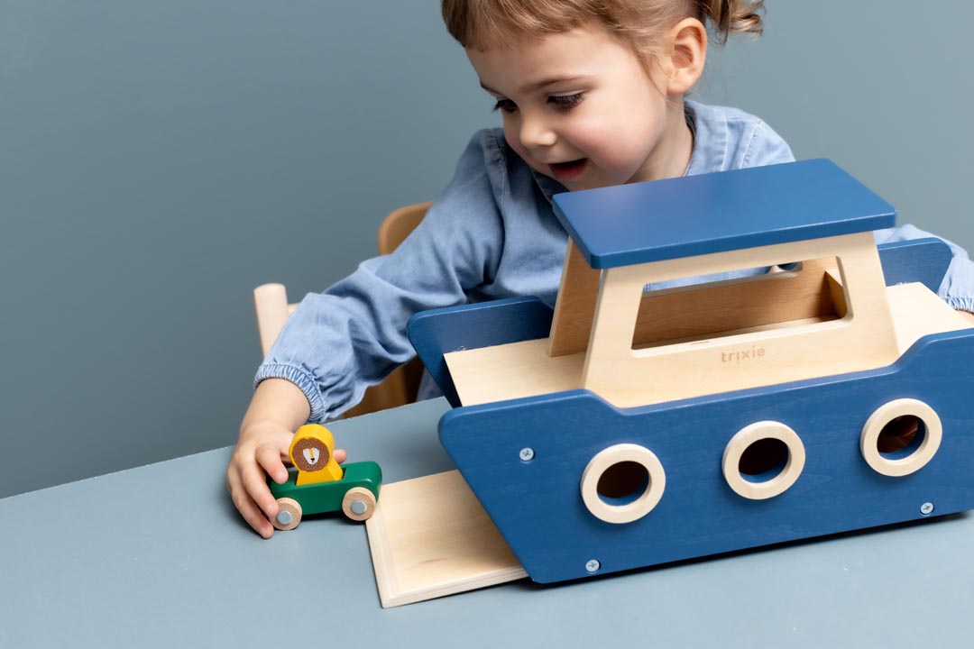 Trixie Holz Fähre (ab 18m +) – Bild 2