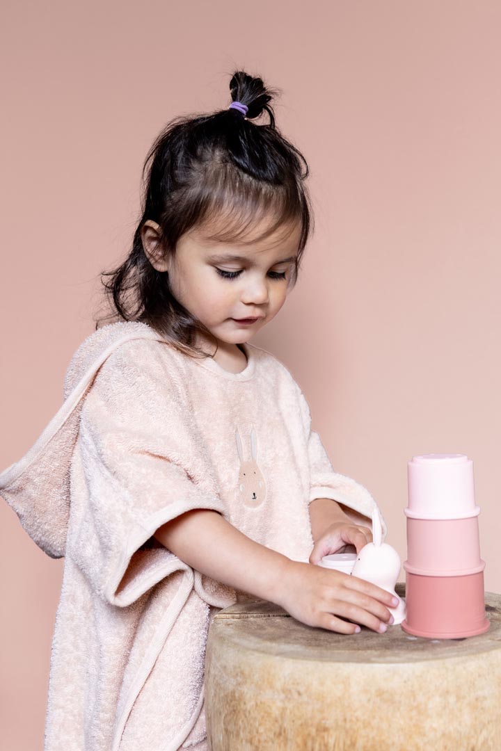 Trixie Poncho (100% Bio-Frottee) | Aura Rabbit