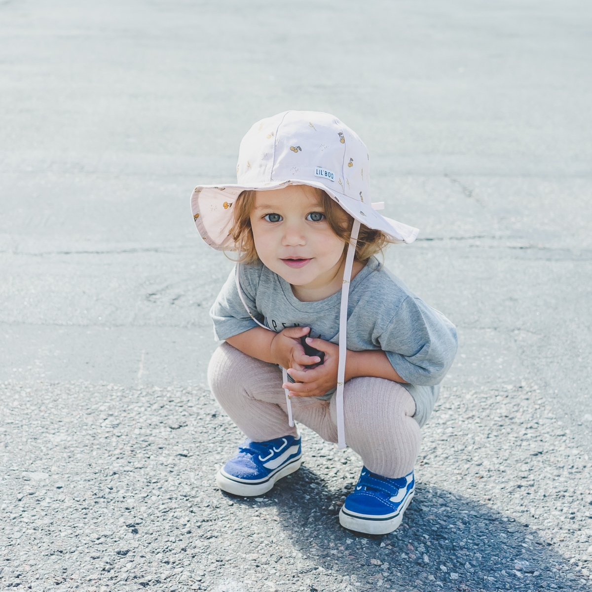 LIL' BOO Baby-Sommermütze (UV) | Kirschen