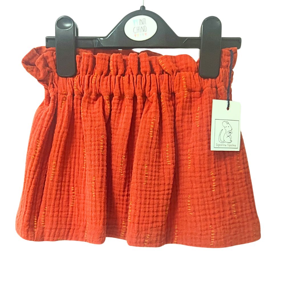 Signorina Topolina Musselin Jup | SCRIBBLED ROST