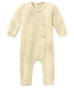 Disana Baby Merino Strick Overall | Natur