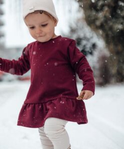 MAGNOLIA Sweat-Pullover weinrot