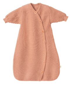 Disana Baby Merino Strick Langarm Schlafsack | Rosé