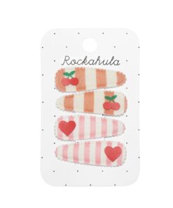 Rockahula Haarspangen | Cherry Stripe