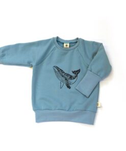 OLEANDER Sweat-Pullover für Kinder mit Wal