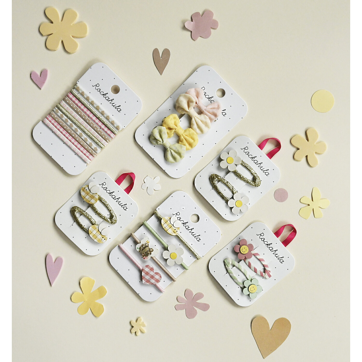 Rockahula Haargummi Set | Bunny Gingham