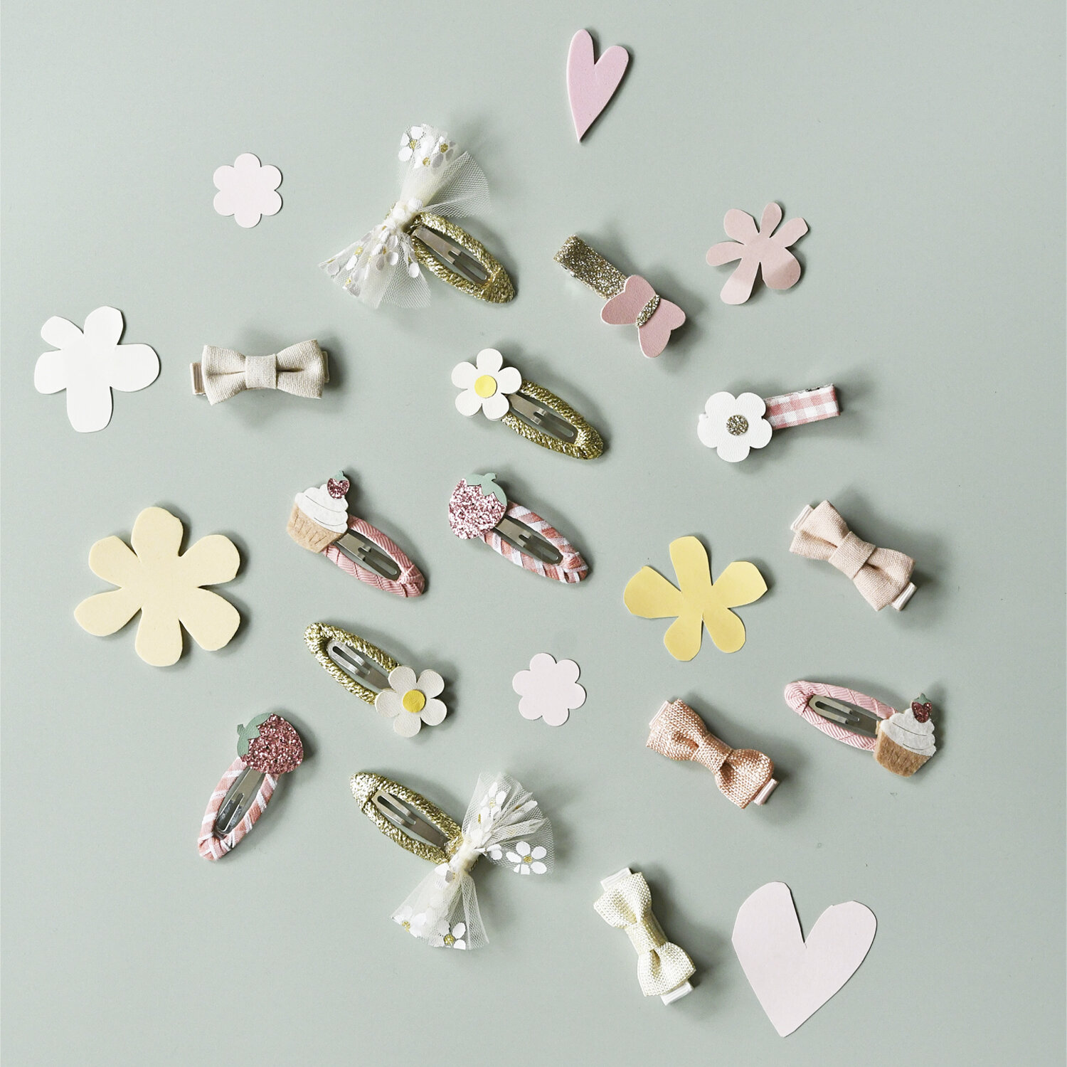 Rockahula Haarspangen | sweet strawberry