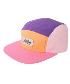 LIL' BOO 5 Panel CAP | Block Pink Purple