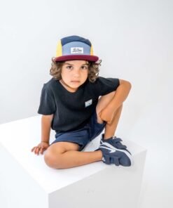 LIL' BOO 5 Panel CAP | Block Burgundy