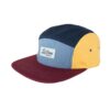 LIL' BOO 5 Panel CAP | Block Burgundy