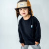 LIL' BOO 5 Panel Fleece CAP mit Fleece und Ohrenklappen | brown