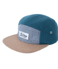 LIL' BOO 5 Panel Wool CAP | green