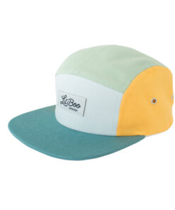 LIL' BOO 5 Panel CAP | Block YELLOW GREEN