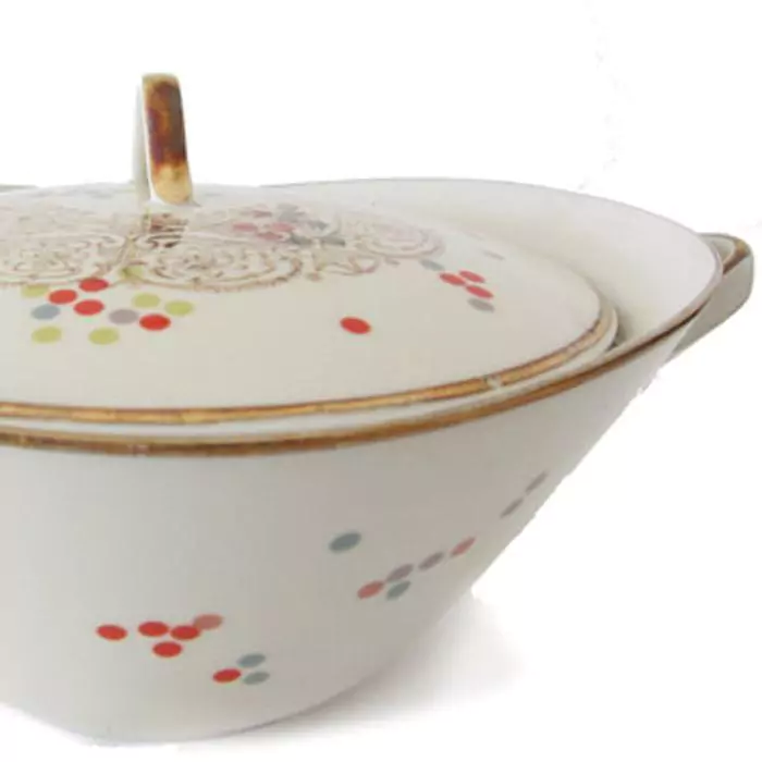 Nuukk Porzellansticker | Bunte Punkte