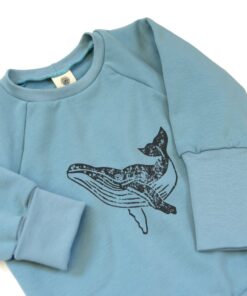 OLEANDER Sweat-Pullover für Kinder mit Wal