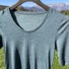 Glückskind Damen T-Shirt Merinowolle & Tencel | Schiefer