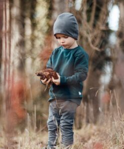 OLEANDER Sweat-Pullover für Kinder petrol