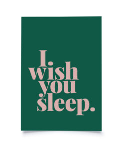 Tadah Postkarte | I wish you sleep.