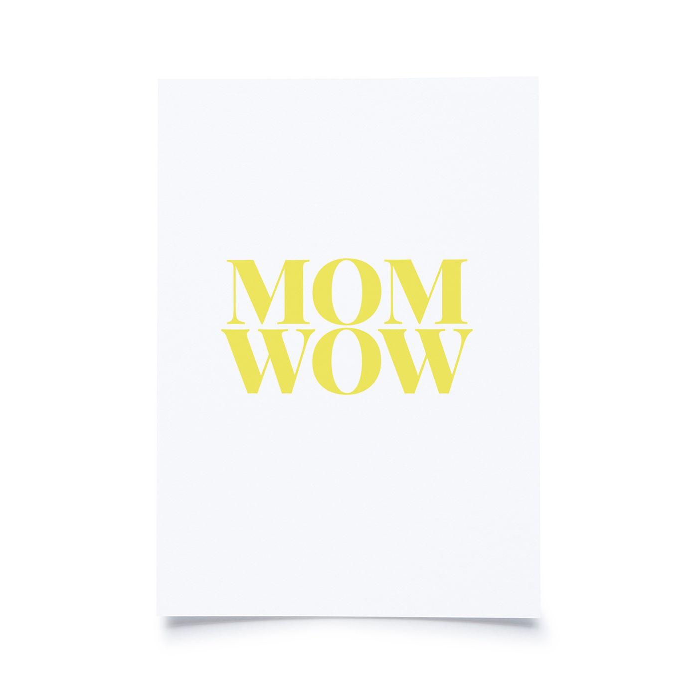 Tadah Postkarte | MOM WOW