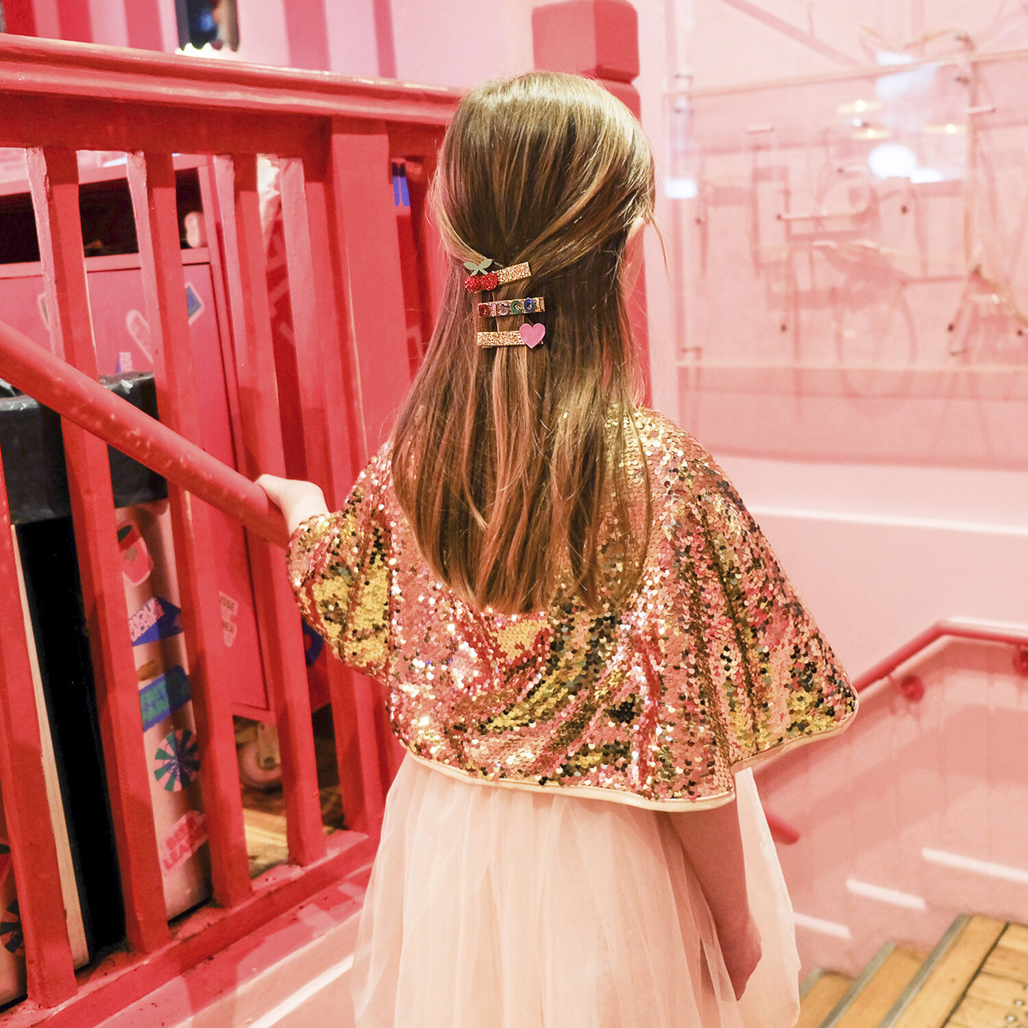 Rockahula Pailletten Umhang | Gold – Bild 6