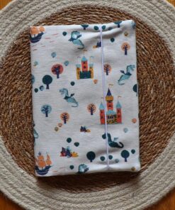 Hülle Gesundheitsheft | Drachenlandschaft